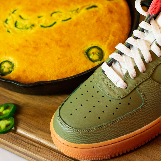 Jalapeño Cornbread Air Force 1